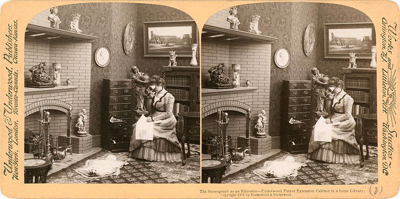 Old stereoscopic image 2